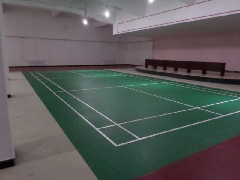 河北省霸州市羽毛球館pvc運(yùn)動地板
